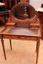 Louis XVI style Vanity in mahogany & bronze, France 1900