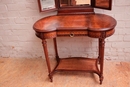 Louis XVI style Vanity in mahogany, France 1900