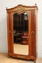 Louis XVI style Bedroom in mahogany & bronze, France 1900