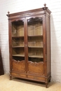 Louis XVI style Bookcase in Oak, France 19th century