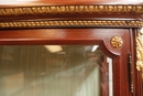 Louis XVI style Display cabinet in mahogany, France 19th century