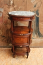 Louis XVI style Nightstand in mahogany, France 19th century