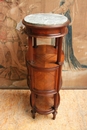 Louis XVI style Nightstand in mahogany, France 19th century