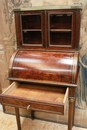 Louis XVI style Lady's desk in mahogany & bronze, France 19th century