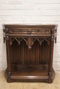 Gothic style Console in Walnut, France 19th century