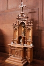 Gothic style Altar in Oak, Belgium 1900
