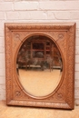 style Mirror in Oak, France 19th century