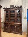 Renaissance style Bookcase in Walnut, France 19th century