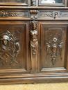 Renaissance style Bookcase in Walnut, France 19th century