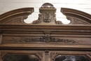 Renaissance style Bookcase in Oak, France 19th century