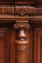 Henri II style Cabinet in Walnut, France 19th century