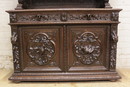 Hunt style Cabinet in Oak, France 19th century