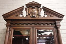 Renaissance style Cabinet in Walnut, France 19th century