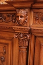 Renaissance style Cabinet in Walnut, France 19th century