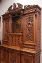 Renaissance style Cabinet in Walnut, France 19th century