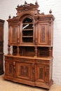 Renaissance style Cabinet in Walnut, France 19th century