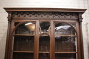 Renaissance style Display cabinet in Walnut, France 19th century