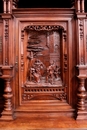 Renaissance style Cabinet in Walnut, France 19th century