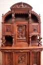 Renaissance style Cabinet in Walnut, France 19th century