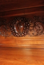 Gothic style Cabinet in Walnut, France 19th century