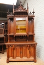 Gothic style Cabinet in Walnut, France 19th century