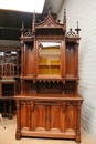 Gothic style Cabinet in Walnut, France 19th century