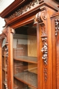 Henri II style Bookcase in Walnut, France 19th century