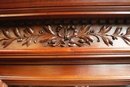 Henri II style Bookcase in Walnut, France 19th century