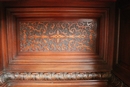 Henri II style Cabinet in Walnut, France 19th century