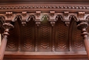 Renaissance style Cabinet in Walnut, France 19th century