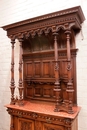 Renaissance style Cabinet in Walnut, France 19th century