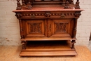 Renaissance style Cabinet in Walnut, France 19th century