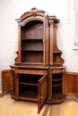 Napoleon III style Cabinet in Walnut, Belgium 19th century