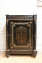 Napoleon III style Cabinet in mahogany and bronze, France 19th century