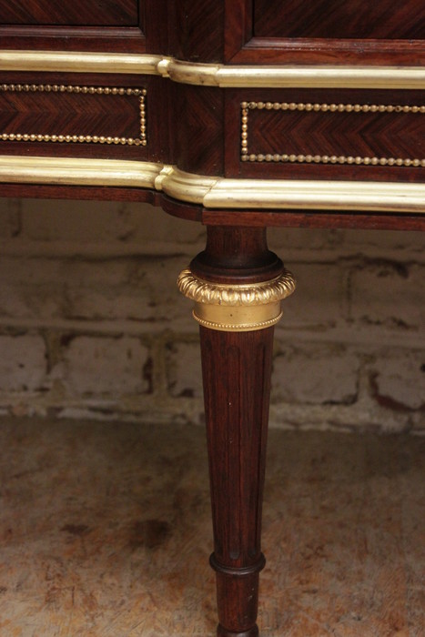 Napoleon III Cabinet with bronze and marble top