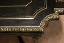 Napoleon III style Center table in paint wood and bronze, France 19th century