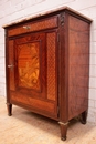 Napoleon III style Cabinet in mahogany,bronze and marble, France 19th century