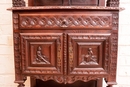 Breton style Cabinet in Oak, France 19th century