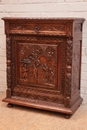 Breton style Cabinet in Oak, France 19th century