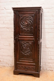 narrow gothic cabinet