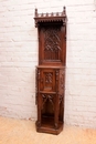 Gothic style Cabinet in Walnut, France 19th century