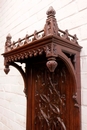 Gothic style Cabinet in Walnut, France 19th century