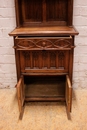 Gothic style Cabinet in Walnut, France 19th century