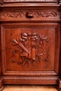 Hunt style Cabinet in Oak, France 19th century