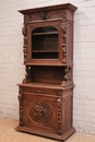 Hunt style Cabinet in Oak, France 19th century