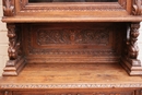 Hunt style Cabinet in Oak, France 19th century