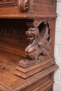 Hunt style Cabinet in Oak, France 19th century