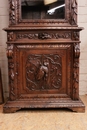 Hunt style Cabinet in Oak, France 19th century