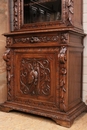 Hunt style Cabinet in Oak, France 19th century