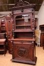 Hunt style Cabinet in Oak, France 19th century